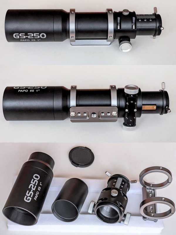 Содержимое коробки GS-250