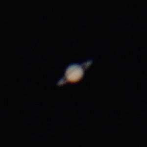 Сатурн (окулярное фото)